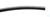 PTFE-Schlauch, ID = 4 mm, AD = 6 mm PTFE-Schlauch, elektrisch ableitfähig, schwarz, ID = 4 mm, AD...