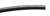 PTFE-Schlauch, ID = 6 mm, AD = 8 mm PTFE-Schlauch, elektrisch ableitfähig, schwarz, ID = 6 mm, AD...