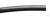 PTFE-Schlauch, ID = 8 mm, AD = 10 mm PTFE-Schlauch, elektrisch ableitfähig, schwarz, ID = 8 mm,...