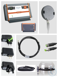 Disc sensor set - EU, Type 1 Signal box T1 -EU, with disc sensor, alarm at full state, 3 m signal...