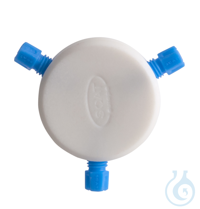 2-in-1 Sammler, für Kapillare, 3x 3,2 mm AD, PTFE/PFA Sammeln Sie mehrere Schläuche in einen...