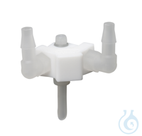 2-in-1 Sammler, seitlich 2-in-1 Sammler für Schlauchanschluss, seitlich, PTFE/PP, 2x 6,4 mm ID...
