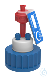 Safety Cap II, V2.0, GL/S40 Safety Cap II, V2.0, GL/S40, 2x PFA-fittings...