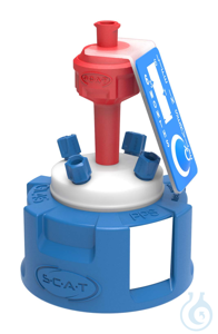 Safety Cap IV, V2.0, GL45, Type 1 Safety Cap IV, V2.0, GL45, 4x PFA-fitting...