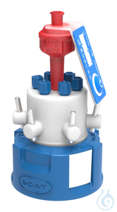 Safety Cap VI, V2.0, GL45, with shut-off Safety Cap VI, V2.0, GL45, with 6x...