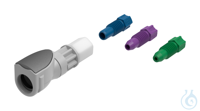 Schnellkupplung (f), PFA-Verschraubung Schnellkupplung (f), PP, tropffrei, Dichtung aus EPDM,...