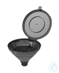 Safety Waste Cap ''LISA'', V3.0 - Funnel with earthing cable, conductive...