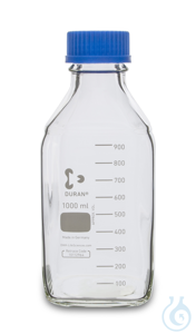 Laboratory bottle DURAN, GL45, 1 L Laboratory bottle DURAN, GL45, 1000 ml,...