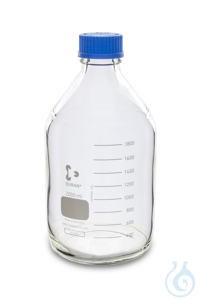 Laboratory bottle DURAN, GL45, 2 L, Type 2 Laboratory bottle DURAN, GL45,...