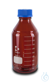 Laborflasche DURAN, GL45, 1 L, Typ 3 Laborflasche DURAN, GL45, 1000 ml, Braunglas & rund, mit...