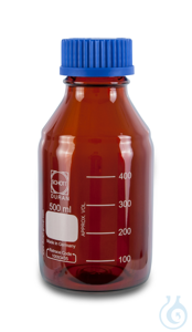 Laboratory bottle DURAN, GL45, 500 ml, Type 4 Laboratory bottle DURAN, GL45,...