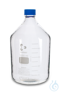 Laboratory bottle DURAN, GL45, 5 L, Type 2 Laboratory bottle DURAN, GL45,...