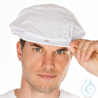 Fleischermützen, weiß | Polycotton, Franz Mensch