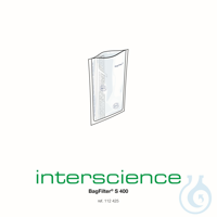 BagFilter 400 S - Box of 500 (packs of 25), Interscience