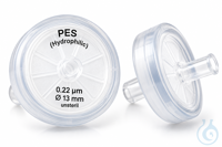 ZELLER Spritzenvorsatzfilter, PES, 0.22μm Durchmesser 13mm, unsteril...