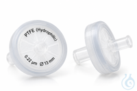 ZELLER Spritzenvorsatzfilter, PTFE hydophil, 0.22μm Durchmesser 13mm, unsteril...