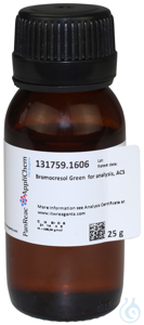 Bromkresolgrün zur Analyse. ACS  VE=25 g Bromkresolgrün zur Analyse. ACS...