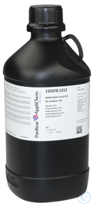 Salzsäure 25% zur Analyse. ISO  VE=2.5 l Salzsäure 25% zur Analyse. ISO...