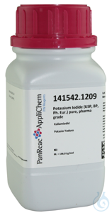 Kaliumiodid (USP. BP. Ph. Eur.) reinst. Pharma-Qualität  VE=250 g Kaliumiodid...