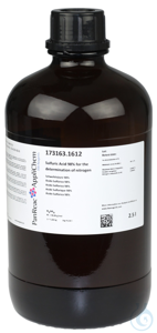 Schwefelsäure 98% für die Stickstoffbestimmung  VE=2.5 l Schwefelsäure 98%...