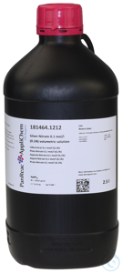 Silbernitrat 0.1 mol/l (0.1N) Maßlösung  VE=2.5 l Silbernitrat 0.1 mol/l...