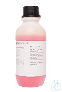 Pufferlösung pH 4.00 gefärbt (pink) (±0.02/20 °C. rückführbar auf SRM von...