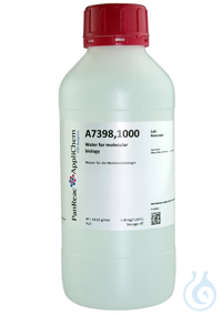 Wasser für die Molekularbiologie  VE=1 l Wasser für die Molekularbiologie...