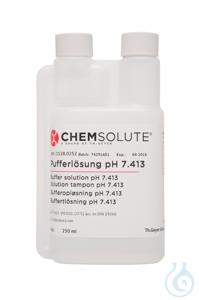 Pufferlösung pH 7.413 (±0.010/25 °C) (gem.  DIN 19266. Twin Neck. rückführbar...