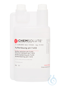 Pufferlösung pH 7.413 (±0.010/25 °C) (gem.  DIN 19266. Twin Neck. rückführbar...