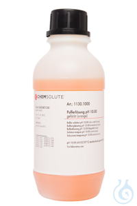 Pufferlösung pH 10.00 gefärbt (orange) (±0.02/20 °C. rückführbar auf SRM von...