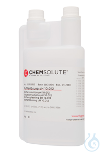 Pufferlösung pH 10.012 (±0.010/25 °C) (gem.  DIN 19266. Twin Neck....