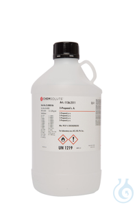 2-Propanol z. A.. ACS. ISO. Reag. Ph. Eur. (min. 99.8  %)  VE=2.5 l...