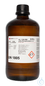 ortho-Phosphorsäure z. A.. Ph. Eur. (min.  84.0  %)  VE=2.5 l...