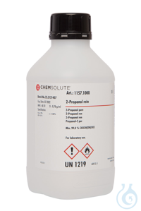 2-Propanol rein (min. 99.0 %)  VE=1 l 2-Propanol rein (min. 99.0 %)  VE=1 l