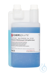 Technische Pufferlösung pH 10.01 gefärbt  (blau) (±0.02/25 °C) (Twin Neck....