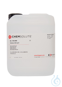 Oxalsäure 0.05 mol/l (0.1 N)  VE=5 l Oxalsäure 0.05 mol/l (0.1 N)  VE=5 l