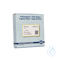 Rundfilter MN 615 Durchmesser: 9 cm  VE=100 Stück Rundfilter MN 615...