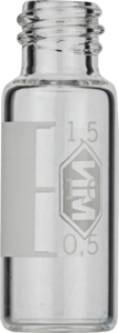1.5 mL Gewindeflasche N 8 Außendurchmesser: 11.6 mm. Außenhöhe: 32 mm...
