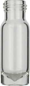 1.1 mL Gewindeflasche N 9 Außendurchmesser: 11.6 mm. Außenhöhe: 32 mm klar....