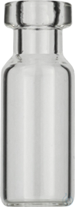 1.5 mL Rollrandflasche N 11 Außendurchmesser: 11.6 mm. Außenhöhe: 32 mm klar....