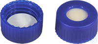 N 9 PP Schraubkappe (bonded). blau. Loch Silikon beige/PTFE weiß Härte: 45°...