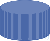 N 9 PP Schraubkappe. blau. geschlossen Red Rubber/FEP farblos Härte: 45°...