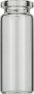 10 mL Headspace Rollrandflasche N 20 Außendurchmesser: 20.5 mm. Außenhöhe:...