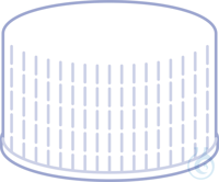 N 24 PP Schraubkappe. weiß. geschlossen  VE=100 Stück N 24 PP Schraubkappe....