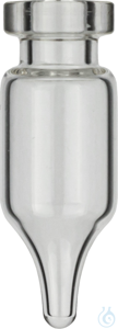 1.1 mL Rollrandflasche N 11 Außendurchmesser: 11.6 mm. Außenhöhe: 32 mm klar....