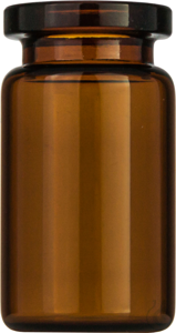 5 mL Headspace Rollrandflasche N 20 Außendurchmesser: 20.5 mm. Außenhöhe: 38...