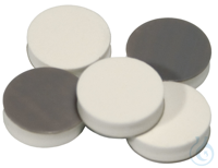 Silicon-Septa PTFE N 11. weiß AD: 11 mm. Dicke: 3 mm  VE=50 Stück...