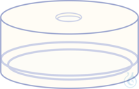 N 20 PE Kappe für Rollrandflaschen mit flachem DIN Rollrand N 20 transparent....