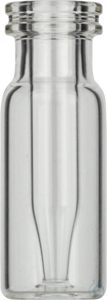 Schnappringflasche N 11 Außendurchmesser: 11.6 mm. Außenhöhe: 32 mm klar....