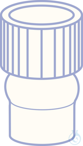 N 8 PE Stopfen für 1 mL Flachbodengläser transparent  VE=100 Stück N 8 PE...